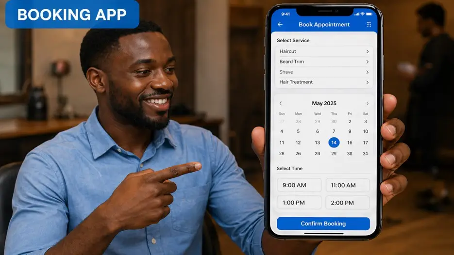 Booking mobile app ideas for service businesses