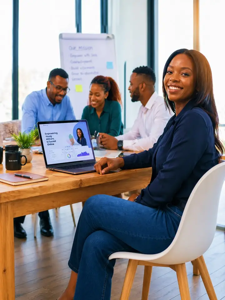 About Benfilo Tech Hub African digital learners and entrepreneurs working together