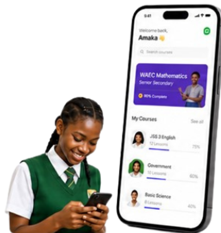 eLearning mobile app preview