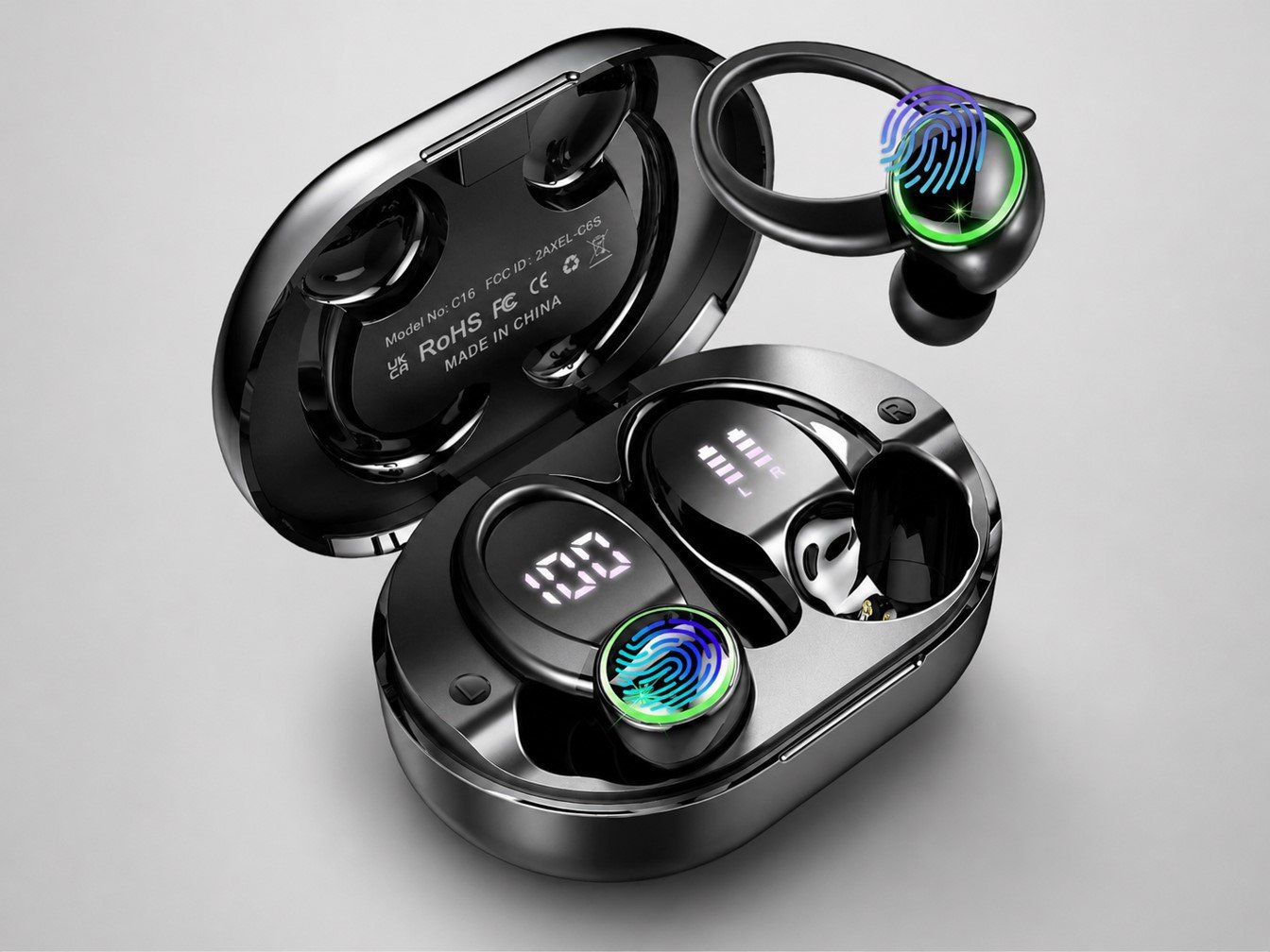 Bluetooth Earbuds Wireless Earphones for calls music gaming and creators