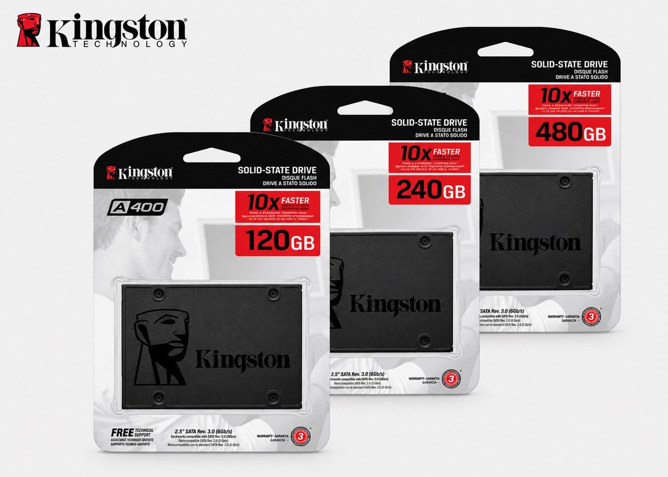 Kingston A400 240GB 2.5 inch SATA SSD for laptop upgrade