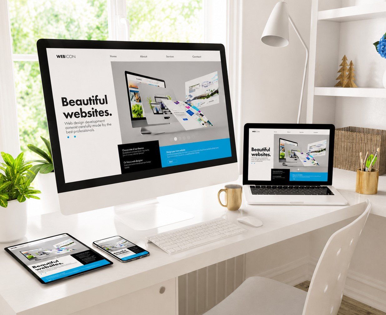 Website development — fast, responsive, SEO-friendly