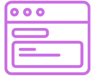 Website contact form icon